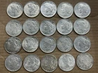 ROLL of 20 ~ 1922 P ~ XF-AU Silver Peace Dollar AUTHENTIC US COINS 90% Silver BU