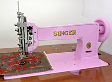 Singer 114w103  Chain & Moss Stitch Embroidery Machine with table and motor 114e