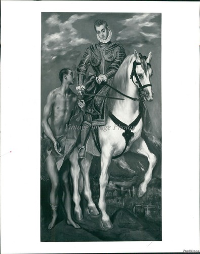 1952 Washington National Gallery Art Greco Exhibition Horse Photo 8X10 ...