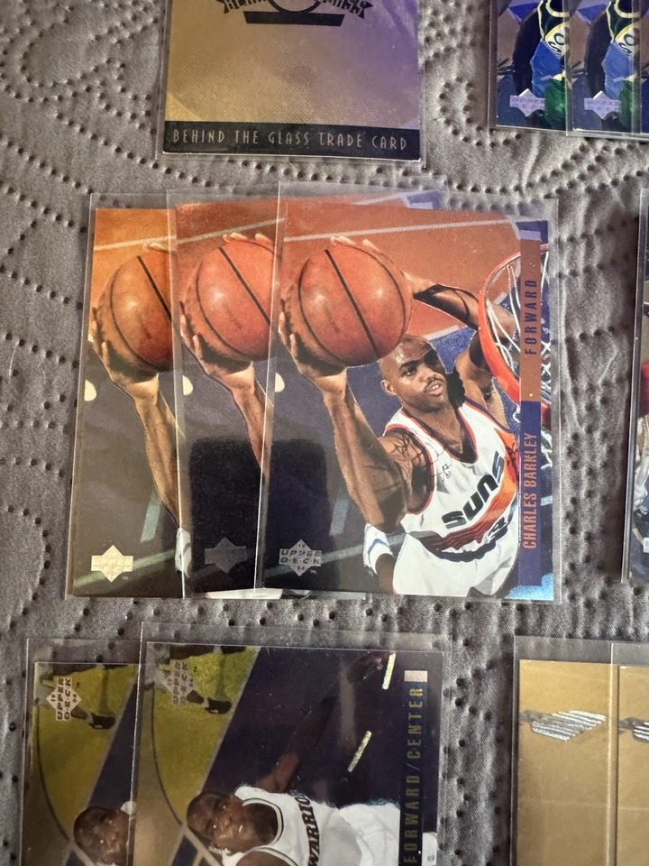 Lote de 42 cartas Behind the Glass 1993-94 Upper Deck edición especial -sin Jordan- Foto 4 de 4