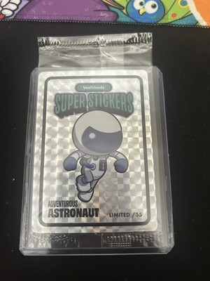 2024 Adventurous Astronaut Road To VeeCon Super Sticker /55 - 1st Edition