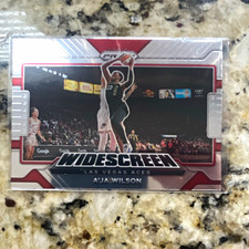 Panini 2022 Prizm WNBA Widescreen Insert A'ja Wilson Las Vegas Aces #12