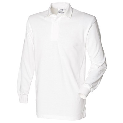 Front Row Herren Sport Rugby Shirt, Langarm (RW473)