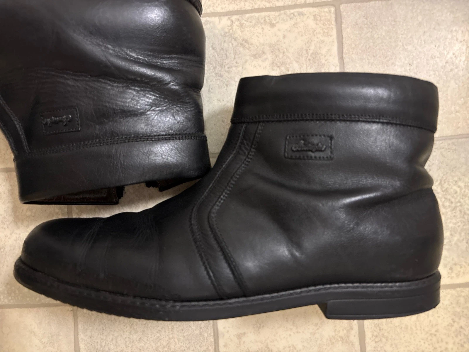 Herren Winterschuhe mit Lammfell, Größe 45, Master plus