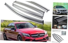 Side Window Visor Wind Deflectors Sun Rain Guards Compatible with 2015-2021
