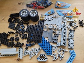 Lego Technic Hot Rod 42022 -No Box/Manual-Incomplete-Read Description 