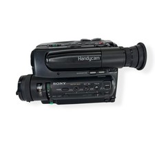 Vintage Sony Handycam CCD-TR5 Video8 Camcorder For Parts AF CCD 6x Zoom Came
