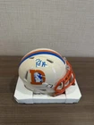 RJ Harvey Signed Denver Broncos New Retro Mini Helmet JSA WITNESS COA