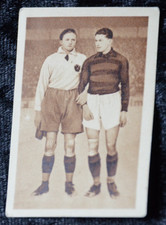 Monopol Sport Photos 1932 Card Image 366 Football Hiden And Bilek W.A.C. Vienna