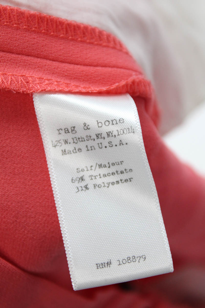 Rag & Bone Womens Solid Drawstring Waist Casual M… - image 5