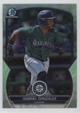 2023 Bowman Draft Chrome Lunar Glow Refractor Gabriel Gonzalez #BDC-72 yf0