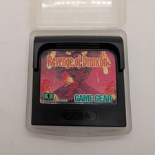 Revenge of Drancon (SEGA Game Gear West One 1991) Authentic Cart w Case - Tested