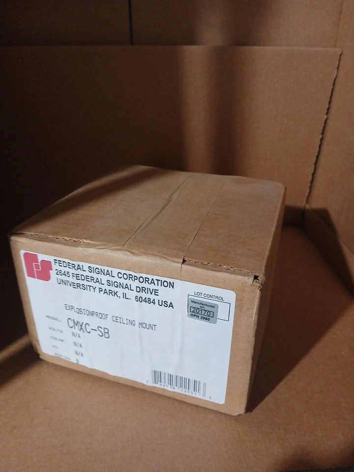 Federal Signal CMXC-SB Mount, Ceiling 27XL Warning Light - Image 2 of 2