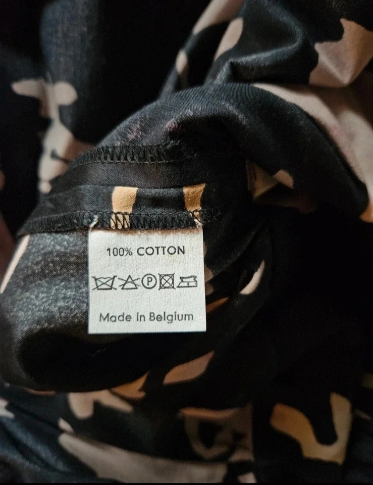 DRIES VAN NOTEN GONNA VINTAGE COTONE Foto 4 de 4