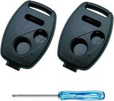 Replacement Smart Keyless Entry Remote Control Key Fob 3 Button Black Black
