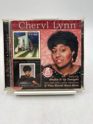 Cheryl Lynn - In The Night/Instant Love (2 CD Set, 2006, Collectables)