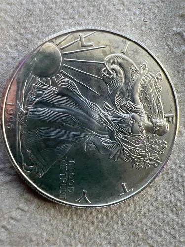 1996 Silver Eagle *KEY DATE* $1 Dollar 1oz Uncirculated .999 Mint State-MS