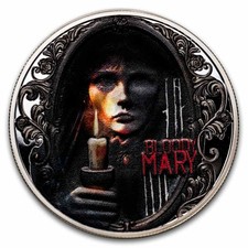 2026 Republic of Cameroon 1 oz Silver Urban Legends: Bloody Mary