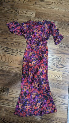 ZARA WOMAN FLORAL PRINTED SATIN EFFECT MIDI DRESS - FORMAL / WEDDING | eBay ZARA WOMAN FLORAL PRINTED SATIN EFFECT MIDI DRESS - FORMAL / WEDDING | eBay