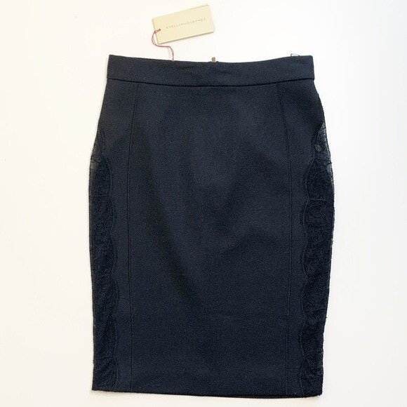 【Stella McCartney】ウール pencilスカート STELLA MCCARTNEY BLACK WOOL PENCIL SKIRT NWT! | eBay