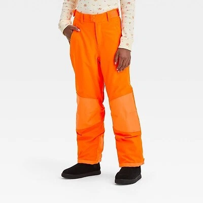 Kids' Waterproof Snow Pants - All in Motion Orange XL