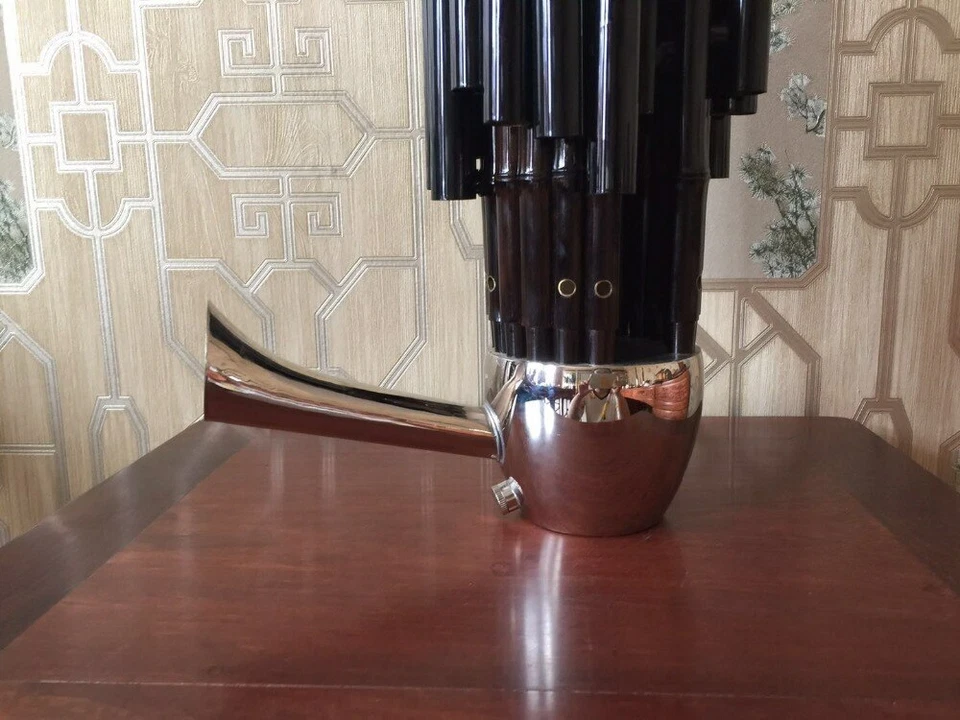 Chinese Traditional Musical Instrument BAMBOO SHENG 17 Reed High Pitch Sheng - Image 4 of 4