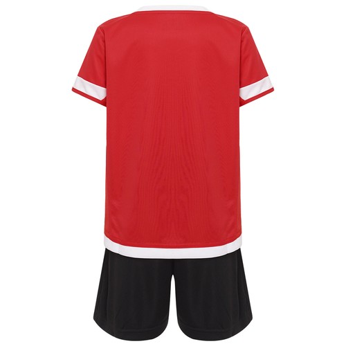 Unisex Kids Outfit Team Tracksuits Shorts Set T-shirt Suit Competition Custom - Picture 27 of 57