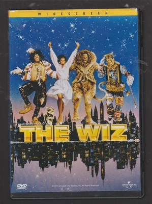 'THE WIZ' DIANA ROSS MICHAELJACKSON NIPSEY RUSSELL LENA HORNE RICHARD PRYOR DVD