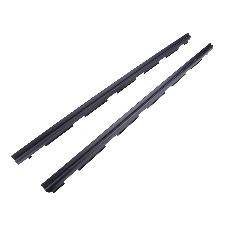 Fit For 1988-2000 Chevy GMC Front Outer Window Sweep Weather strip Seal Pair Set - Image 2 of 4
