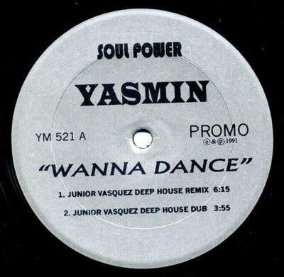 Yasmin (2) - Wanna Dance / VG+ / 12'''', Promo