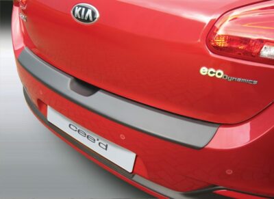 REAR BUMPER SCRATCH PROTECTOR BLACK for KIA CEE'D 5DR HATCHBACK 4.12>8.15 RBP746