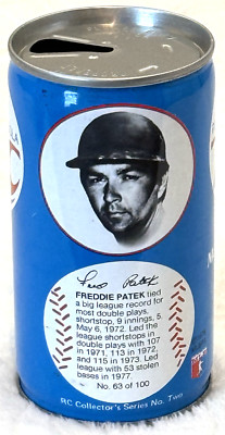 VTG 1970 s  Me & My RC -RC Cola-Freddie Patek-12 oz-Steel Soda-Pop Can-Empty