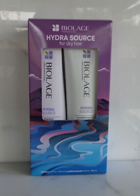 DUO Matrix Biolage HYDRASOURCE Shampoo 13.5 oz AND Conditioner Balm 9.5 oz