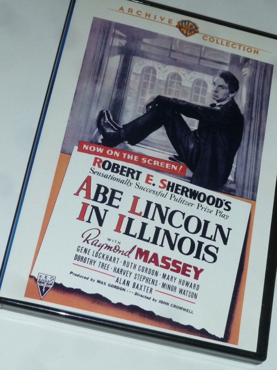 Abe Lincoln in Illinois DVD 1940 drama movie history