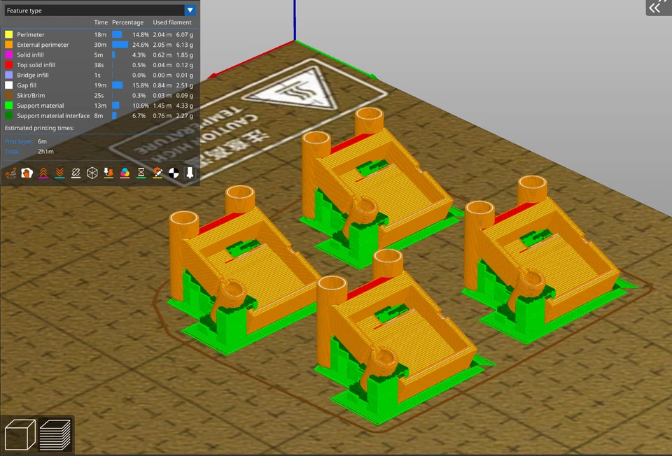 TPU Source Onev5.1 21mm GPS and ELRS2G4 Antenna Optimal Long Range Control Mount - Image 4 of 4