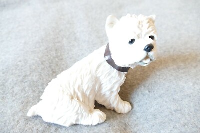 Westie Dog Figurine, West Highland Terrier, Barkers Named Wallace-Vintage  UK