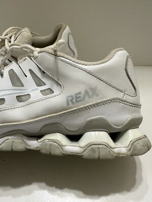 Nike Reax 8 Tr sz 10 Mesh Sneaker White 621716-102 Training Sports