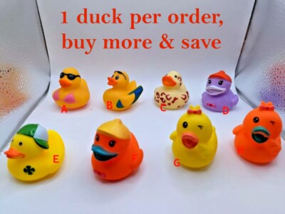 Rare Rubber Duckies Ducks - Choose  Style - Jeep Ducking - US Shipper