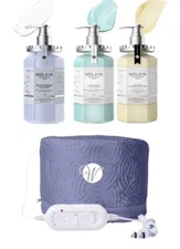 Weilaiya Truffle Shampoo Set+Hair Mask+Electric Heating Cap+FREE PRIORITY SHIP