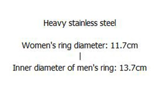 6cm Heavy Stainless Steel Height Male / Female Big Rings Neck Restraint Collar - Picture 4 of 11