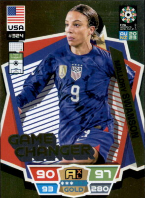 Panini WM World Cup 2023 Trading Card Nr.324 - Mallory Swanson - Game Changer
