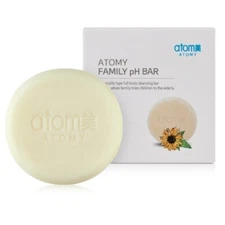 ATOMY Family pH Bar 100g Natural Moisture Soap Mild PH Prescription KOREA MADE