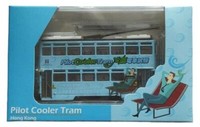 Tiny City Die-Cast Model Car - 1:120 Hong Kong Pilot Cooler Tram 7Th Gen (88)