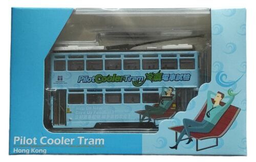 Tiny City Die-Cast Model Car - 1:120 Hong Kong Pilot Cooler Tram 7Th Gen (88)-image