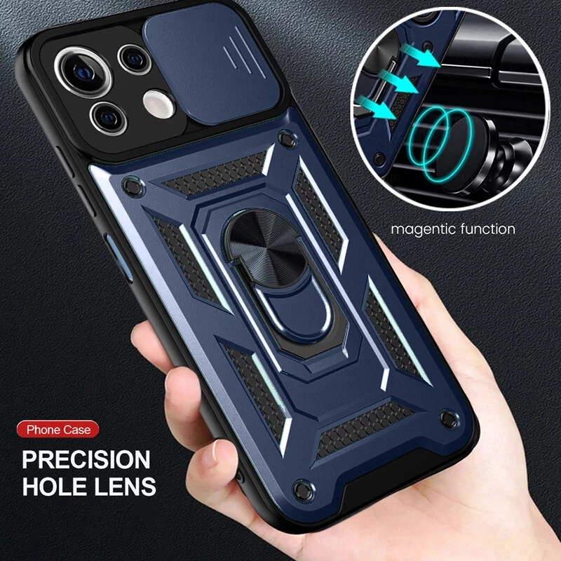 For Samsung Galaxy S24 Ultra S23 S22 FE Plus A32 Ring Holder Hybrid Case Cover - Image 3 of 4