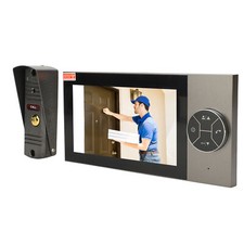 2MP Video Doorbell Intercom Entry System 7in Door Phone LCD Monitor IP65
