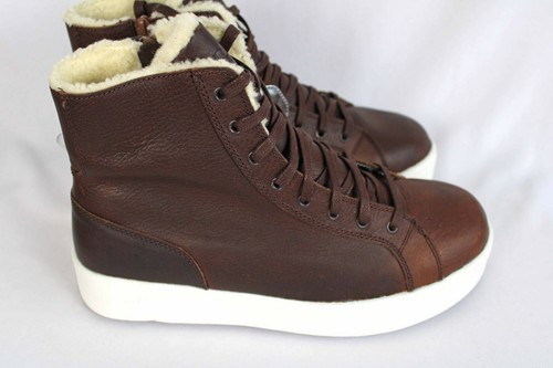 shearling lined sneaker boot