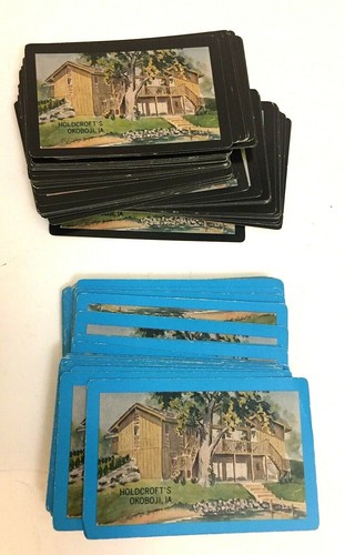 Vintage Holdcroft's Okoboji, IA Playing Cards 2 Deck Gemaco - Bild 6 von 8