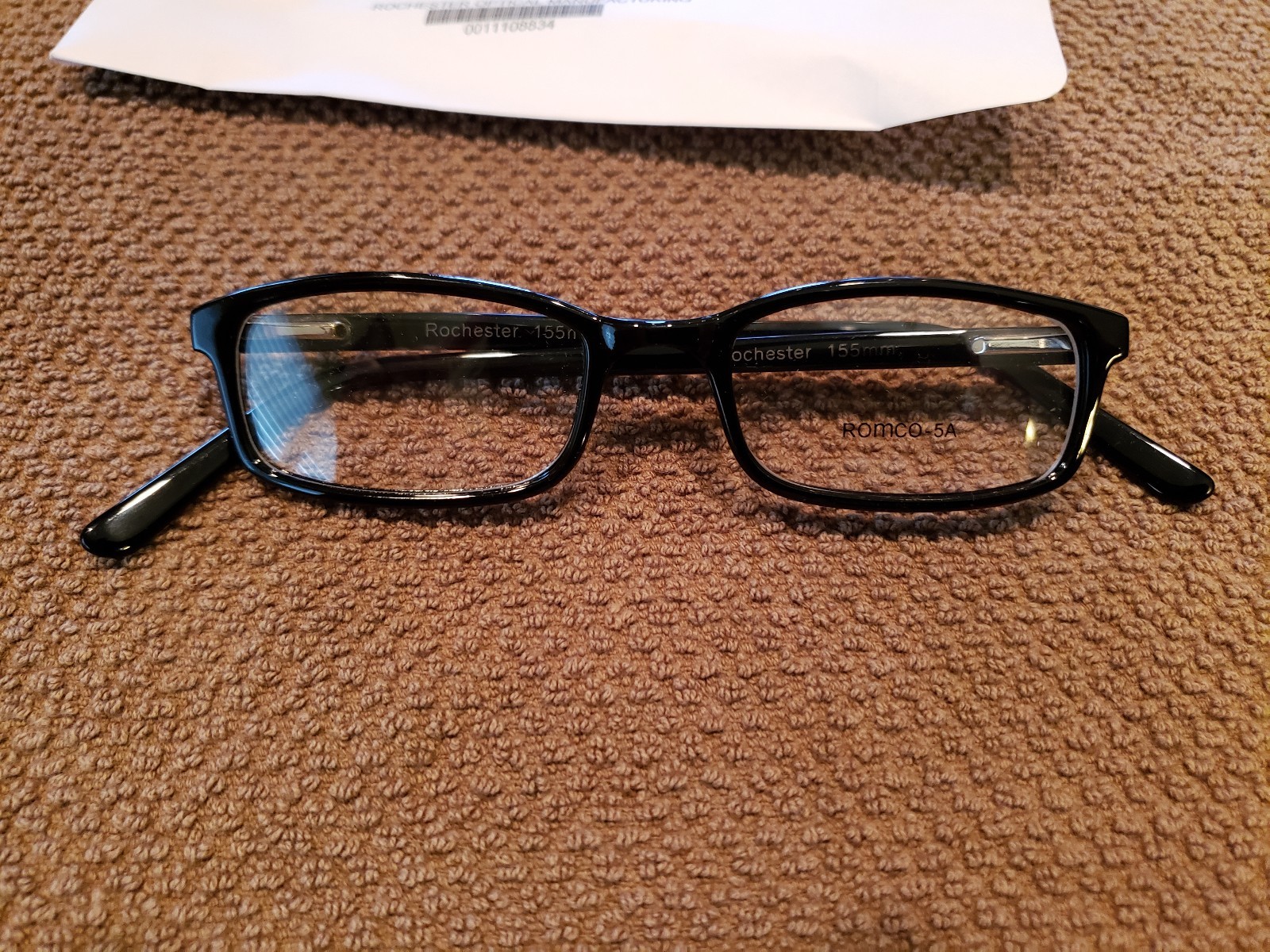 Romco R 5A, Military Eyeglass Frames Black 50 20 155 New | Ebay