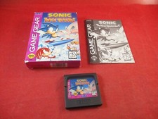 Sonic the Hedgehog Triple Trouble (Sega Game Gear) COMPLETE w/ Box manual game Y